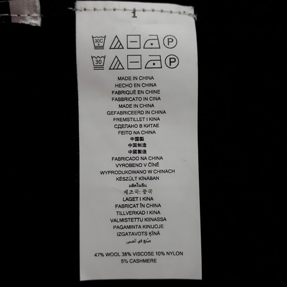 Michael Kors Black Turtleneck Fringed Sleeves Knit Dress - Picture 15 of 15